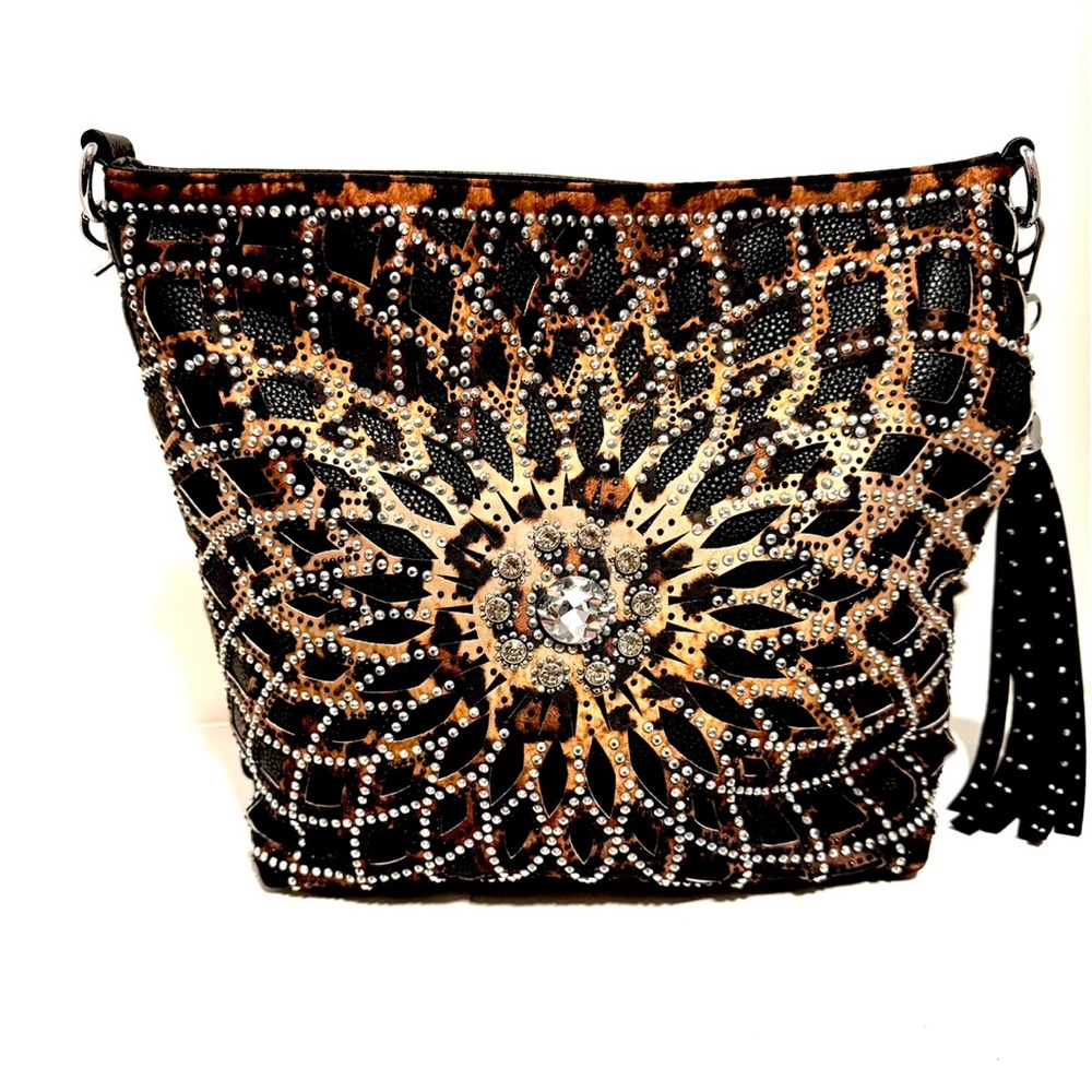 Sparkling Leopard Purse
